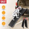 Foldable Pet Ramp Non Slip Safe Car Dog Ramp Ladder Heavy Duty Pet Ramp for Large Dogs Cars SUVs Trucks