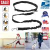 Hands-Free Dogs Leash Waist Belt Retractable Dog Leash Dog Running Reflective Training Leash