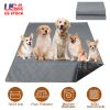 72x72inch Dog Pee Pad Reusable Machine Washable Pet Training Pad Highly Absorbent Quick Dry Puppy Whelping Pad for Dog Playpen Crate Mat