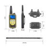 iMounTEK Dog Training Collar IP67 Waterproof Pet Trainer 300mAh Rechargeable 875 Yard Remote Control 4 Modes Adjustable Level