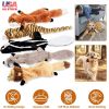 5Pcs Multi-Color Squeaky No Stuffing Dog Toys With Squeaky Balls Dog Teething Training Interactive Dog Toys for Aggressive Chewers for Small Medium an