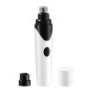 Dogs Cats Pet Nail Grinder USB Rechargeable Pet Electric Nail Trimmer Clipper 3500RPM Paws Trimming Shaping Smoothing Grinder w/ 5Hrs Work Time