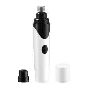 Dogs Cats Pet Nail Grinder USB Rechargeable Pet Electric Nail Trimmer Clipper 3500RPM Paws Trimming Shaping Smoothing Grinder w/ 5Hrs Work Time