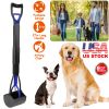 31.5in Pet Pooper Scooper Foldable Long Handle Dog Poop Waste Pick Up Rake for Large Medium Small Dogs Cats Pets