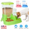 Pet Automatic Water Dispenser Food Dispenser 2 In 1 Dog Cat Dispenser Gravity Food Water Dispenser
