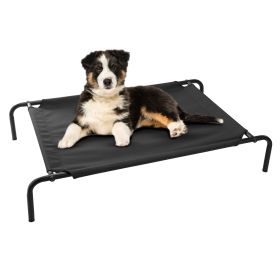 Elevated Pet Bed Dogs Cot Dogs Cats Cool Bed S/M/L Heavy-Duty Breathable Washable Indoor Outdoor Use (Option: L)