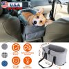 Console Pet Car Seat with Storage Pocket Booster Car Seat Portable Pet Travel Bag Machine Washable Pet Seat Fit For Small Dog Cat