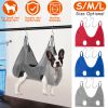 Cat Dog Hammock Helper Pet Grooming Hammock Harness Restraint Bag Helper Breathable for Nail Trimming Clipping
