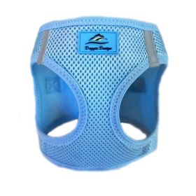 American River Solid Ultra Choke Free Dog Harness (Color: Light Blue, size: large)