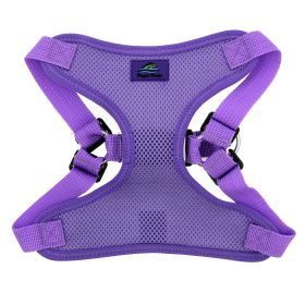 Wrap and Snap Choke Free Dog Harness by Doggie Design (Color: Paisley Purple, size: small)