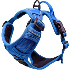 Venture Paw Pull Control Dog Harness (Color: Mountain Lake, size: medium)